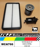 FILTER SERVICE KIT for TOYOTA CELICA GT 3S-GE 2L PETROL 01/86>12/87