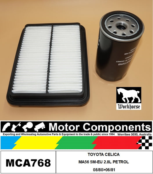 FILTER SERVICE KIT for TOYOTA CELICA MA56 5M-EU 2.8L PETROL 08/80>06/81