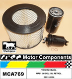 FILTER SERVICE KIT for TOYOTA CELICA MA61 5M-GEU 2.8L PETROL 06/81>02/86