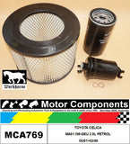FILTER SERVICE KIT for TOYOTA CELICA MA61 5M-GEU 2.8L PETROL 06/81>02/86