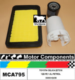 FILTER SERVICE KIT for TOYOTA CELICA ZZT230 1ZZ-FE 1.8L PETROL 09/00>04/06