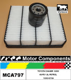 FILTER SERVICE KIT for TOYOTA CHASER SX90 4S-FE 1.8L PETROL 10/92>07/94