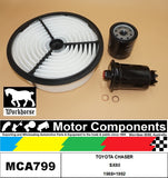 FILTER SERVICE KIT for TOYOTA CHASER SX80 1988>1992