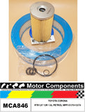 FILTER SERVICE KIT for TOYOTA CORONA RT81,87 12R 1.6L PETROL MPFI 01/70>12/74