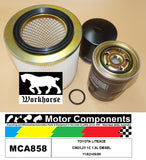 FILTER SERVICE KIT FOR TOYOTA LITEACE CM20,25 1C 1.8L DIESEL 11/82>09/86