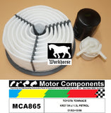 FILTER SERVICE KIT FOR TOYOTA TOWNACE KR27 5K-J 1.5L PETROL 01/92>10/96