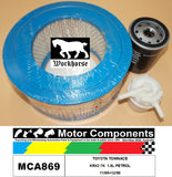 FILTER SERVICE KIT FOR TOYOTA TOWNACE KR42 7K  1.8L PETROL 11/96>12/98