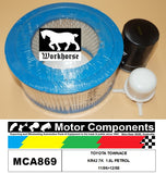 FILTER SERVICE KIT FOR TOYOTA TOWNACE KR42 7K  1.8L PETROL 11/96>12/98