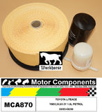 FILTER SERVICE KIT FOR TOYOTA LITEACE YM55,50,65 2Y 1.8L PETROL 09/95>06/99