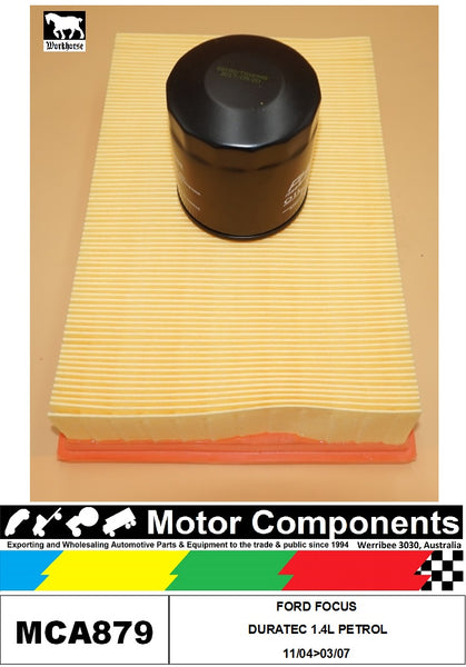 FILTER SERVICE KIT FOR FORD FOCUS DURATEC 1.4L PETROL 11/04>03/07
