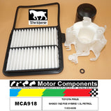 SERVICE KIT FOR TOYOTA PRIUS NHW20 1NZ-FXE HYBRID 1.5L PETROL 11/03>6/09