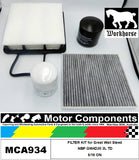 FILTER KIT for Great Wall Steed NBP GW4D20 2L TD 8/16 ON