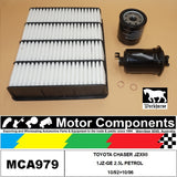 FILTER SERVICE KIT for TOYOTA CHASER JZX90 1JZ-GE 2.5L PETROL 10/92>10/96
