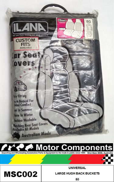 SEAT COVER UNIVERSAL LARGE HIGH BACK BUCKETS