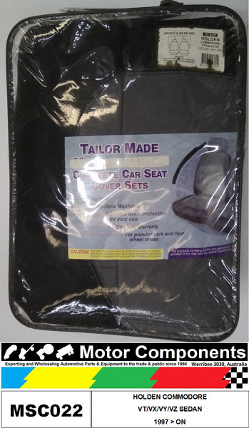 SEATCOVER TO SUIT HOLDEN COMMODORE VT/VX/VY/VZ SEDAN 1997 > ON