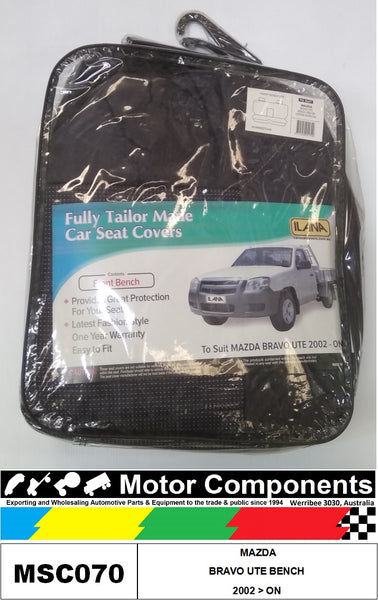 SEAT COVER TO SUIT MADZA BRAVO UTE BENCH 2002 > ON