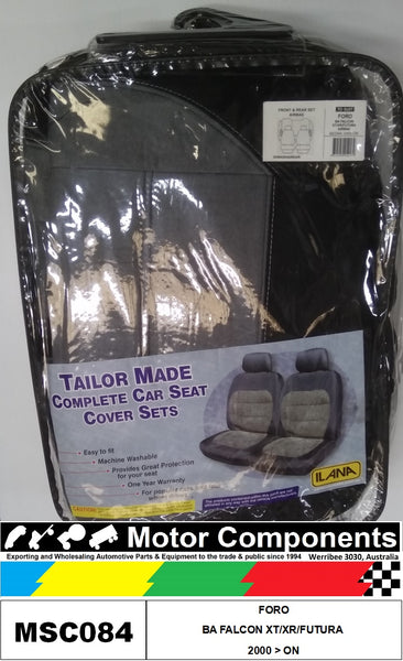 SEAT COVER TO SUIT TO SUIT FORO BA FALCON XT/XR/FUTURA 2000 > ON