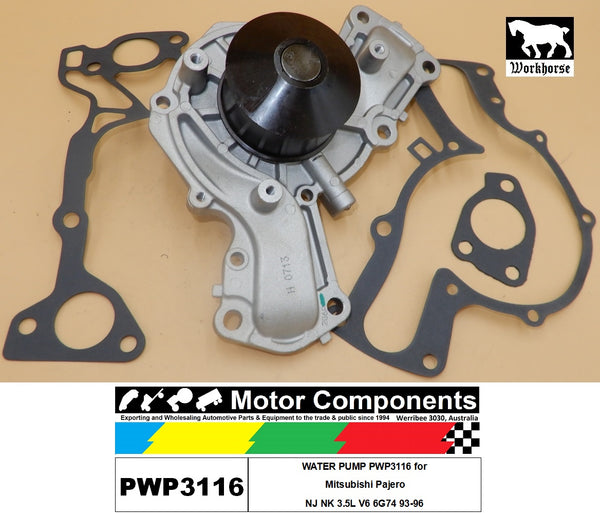 WATER PUMP PWP3116 for Mitsubishi Pajero NJ NK 3.5L V6 6G74 93-96