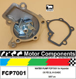 WATER PUMP FCP7001 for Hyundai i30 FD 2L V4 G4GC  9/07 on