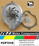 WATER PUMP FCP7018A for Toyota Hi-Ace KDH200 201 220 221 222 223 2.5, 3L 1KD-FTV