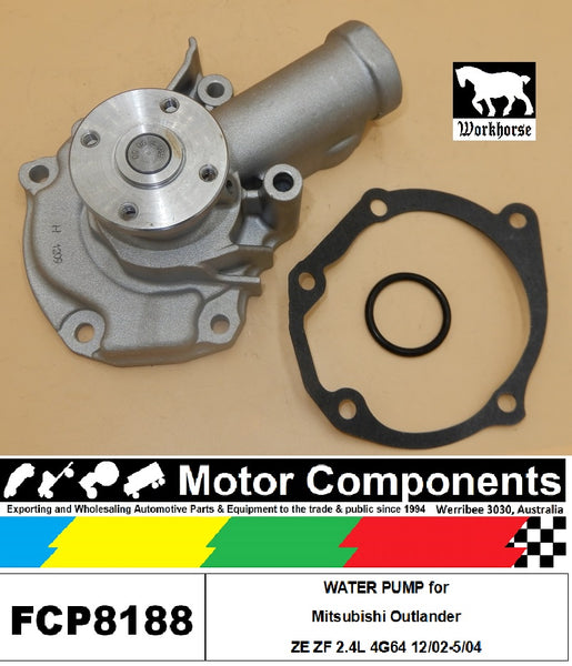 WATER PUMP FCP8188 for Mitsubishi Outlander ZE ZF 2.4L 4G64 12/02-5/04