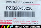 BOOT LINER for TOYOTA CAMRY ASV50 non hybrid 11/2011 > 8/2017