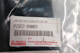CANVAS SEAT COVER REAR for GENUINE TOYOTA HILUX 7/11> 8/15 on PZQ22-89083